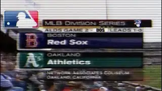 2003 ALDS Game 2 Red Sox vs Athletics.