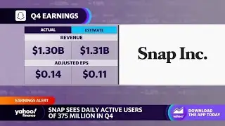 Snap stock dives around Q4 earnings beat, slight revenue miss