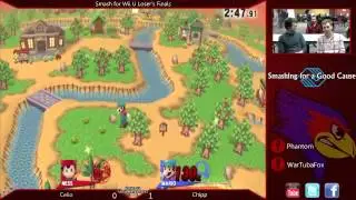 [S4aGC] Wii U Loser's Finals - Celio (Ness) vs Chipp (Mario)