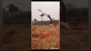 😱😱 back flip stunt omg two hand power #flip #viral #shorts &lrm;@Sachin_fliper_&nbsp;