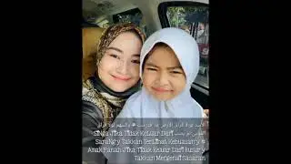 teteh hajah & umi guru tarfal barengkok pelepasan teteh laqis ke pondok