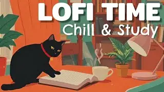 🐱📚 Cozy Study LOFI - Chill Beats with Lo-Fi Hip Hop Mix (1 Hour) 🎵🛋️