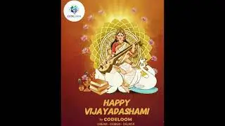 Happy Vijayadashami By Codeloom✨🎁😍.... #vijayadashami #festival #codeloom #code