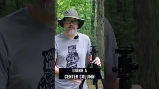 Proper Use of a Tripod Center Column for Landscape Photography