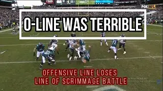 Offensive Line Loses the Line of Scrimmage Battle to Seattle Seahawks