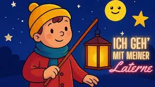 ✨ Laternenlied &ndash; Ich geh&rsquo; mit meiner Laterne | St. Martin Lied f&uuml;r Kinder ✨#kinderlieder #kinderlied