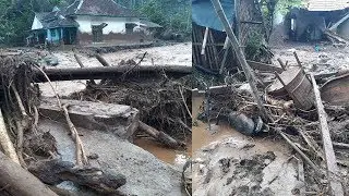 Dua Orang Hilang akibat Banjir Bandang dan Longsor di Tiris Probolinggo