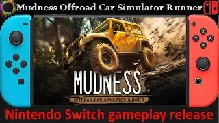 Mudness Offroad Car Simulator Runner - TV Mode Nintendo Switch gameplay release