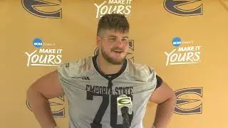 ESU FB Training Camp Day 2 Interviews - OL Preview