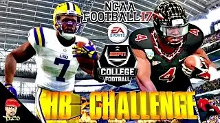 NCAA Football 17 | FOURNETTE VS COOK! RB CHALLENGE! | HD FACE-CAM