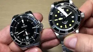 Monta Oceanking vs Squale Y1545 - Battle of the Divers