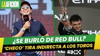'Checo' P&eacute;rez takes a swipe at Red Bull after Lando Norris' Formula 1 title