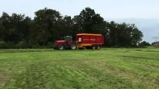 Massey Ferguson 7485 & Schuitemaker Rapide 155.