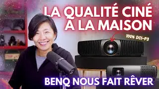 Je geek sur les vidéoprojecteurs BenQ W5850 et W4100i, attention, on va en parler en détails