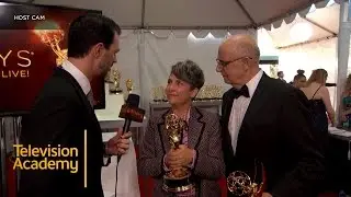 Emmys 2016 | Backstage with Jill Soloway and Jeffrey Tambor