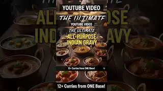All Purpose Curry Base | Master Gravy for Restaurant Style Curries