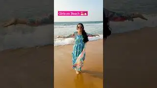 Girls vs Boys ~ Photo poses on beach 🤣 #priyalkukreja #shorts #ytshorts