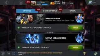 500 Arena CRYSTALS OPENING