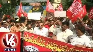 RTC Unions Go On Strike For Everything - But Of No Use, As they Donot Fulfill Their Demands.