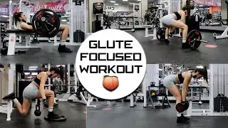 VLOG: FIRST DAY BACK AT THE GYM AFTER QUARANTINE | GLUTE FOCUSED WORKOUT! experience + advice