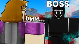 this new Roblox Arsenal BOSS FIGHT is Cool...