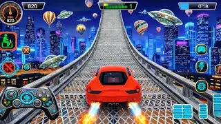 Ramp Red Car Racing Flyover 3D | Ramp Car Stunt Racing Simulator | Android Gameplay #30