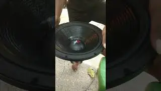 MPro 15inch speakers Tasting