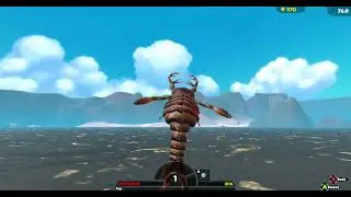 Playing the Crab Madness Mode in Feed and Grow Fish! (I Escaped the MAP)