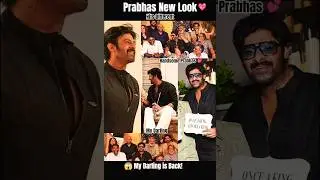 Prabhas looks are back #prabhas #salaar #look #transformation #movie #music #song #ytshorts #shorts