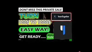 YearnTogether GAMING LAUNCHPAD IDO PLATFORM | CHANCE TO WIN 1000$ | TURN 11$ INTO 1100$