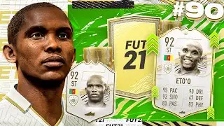 CLOSING IN ON 92 RATED ETO'O!! - ETO'O'S EXCELLENCE #90 (FIFA 21)