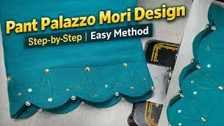 Pant Palazzo Mori Design | Pant Palazzo Cutwork Mori Design | Pant Palazzo Design #1