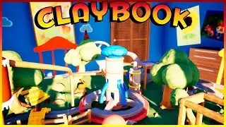 EVERYTHING IS CLAY! EVEN.. THE BOOK?! - Claybook Gameplay & Highlights Part 1