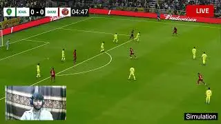 🔴 LIVE: Al-Khaleej vs Damac | Saudi Pro League 2025 | eFootball PES 2021 Gameplay Simulation ⚽🔥