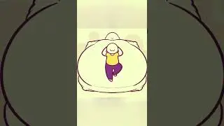 CHOCOLATE TUBE 🍫 #inflation #animation #fat #cute