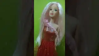 Barbie doll make a ribbon hair &hearts;️&hearts;️&hearts;️