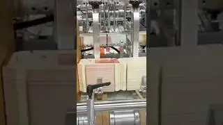 Automatic Burger Box Machine: #shorts #burgerboxmachine #burgerbox #shortsfeeds #paperpackagingbox