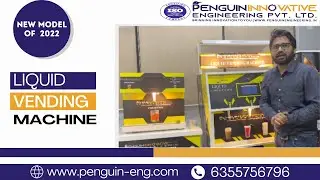 Liquid vending machine | Tea/coffee dispenser machine | Penguin Engineering | ATM machine