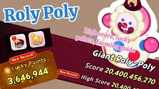 Cookie Run Kingdom - Roly Poly Rumble 20b+ Team, Material Farming Team, Lucky Points Guide