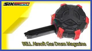 [BELL] Airsoft Gas Drum Magazine[For Action Army AAP01 GBB Series]