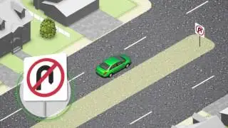 When you can safely perform a U turn