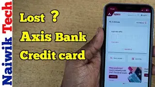 Потеряли кредитную карту Axis Bank? Как получить новую кредитную карту