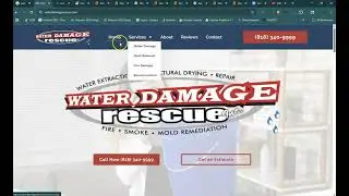 Water Damage Rescue Online Audit | Peterson SEO
