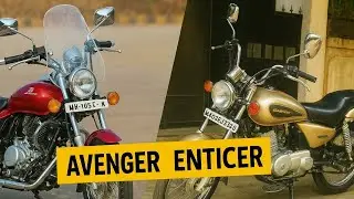 Bajaj Avenger 220  Vs Yamaha Enticer | Old Cruiser bike in India | Features | Comparison 