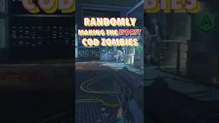 Randomly Making the WORST Call of Duty Zombies #shorts