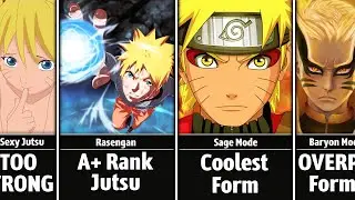 Every Jutsu NARUTO UZUMAKI Can Do