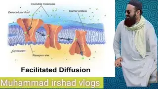 Facilitated diffusion | 9th class biology | in Pashto