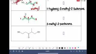 ALEKS: Naming and drawing ketones