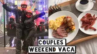 COUPLES WEEKEND VACA | FLYING FOR THE FIRST TIME