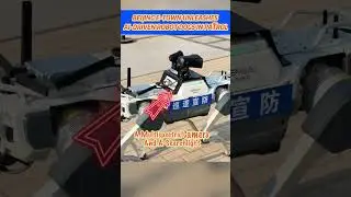 Beijing E-Town unleashes AI-driven #robot dogs in patrol #fyp #fypシ #china #beijing #likechina #tech